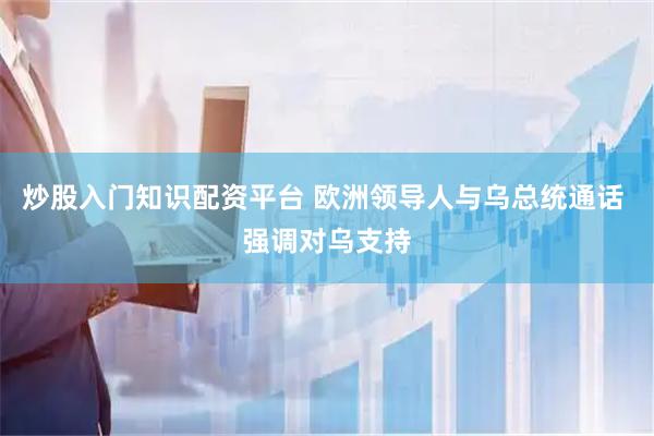 炒股入门知识配资平台 欧洲领导人与乌总统通话 强调对乌支持